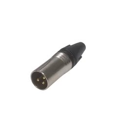 Conector Plug Xlr Macho Canon Para Áudio Linha - Custom - CS209