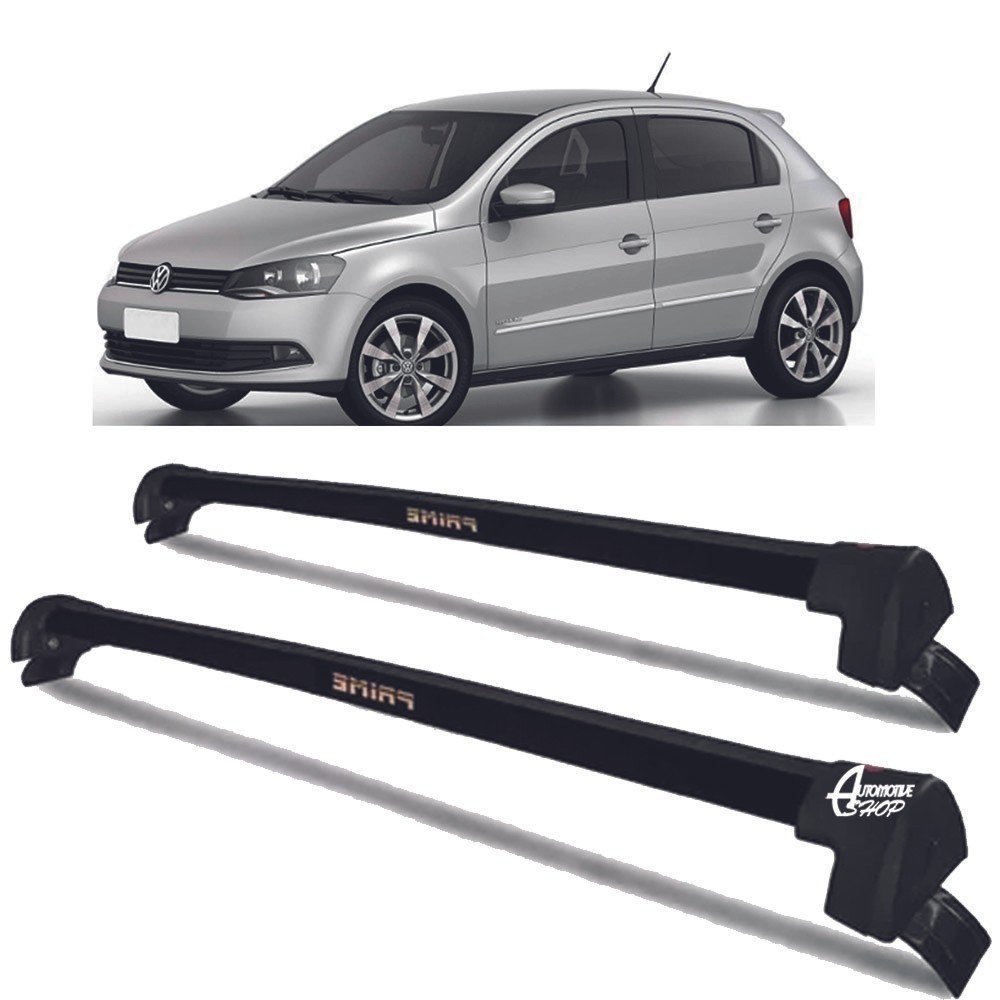 Rack Teto Aluminio Prime VW Gol G6 12 até 19 4pts PTO PR132