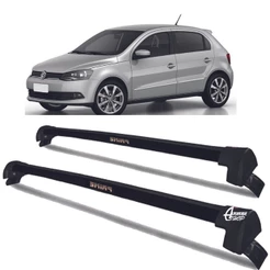 Rack Teto Aluminio Prime VW Gol G6 12 até 19 4pts PTO PR132