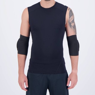 Cotoveleira Kanxa Vôley Preta em Oferta na Shopee