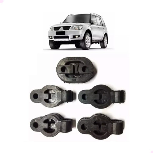 Kit Borracha Coxim Escapamento Mitsubishi Pajero
