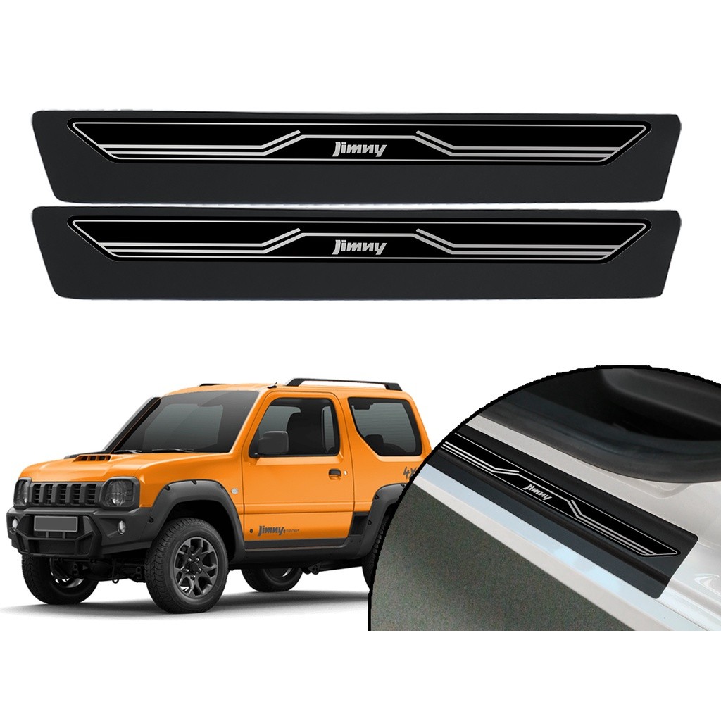 Jogo Soleira Adesiva Elegance P/ Porta Suzuki Jimny 2009 / 2022
