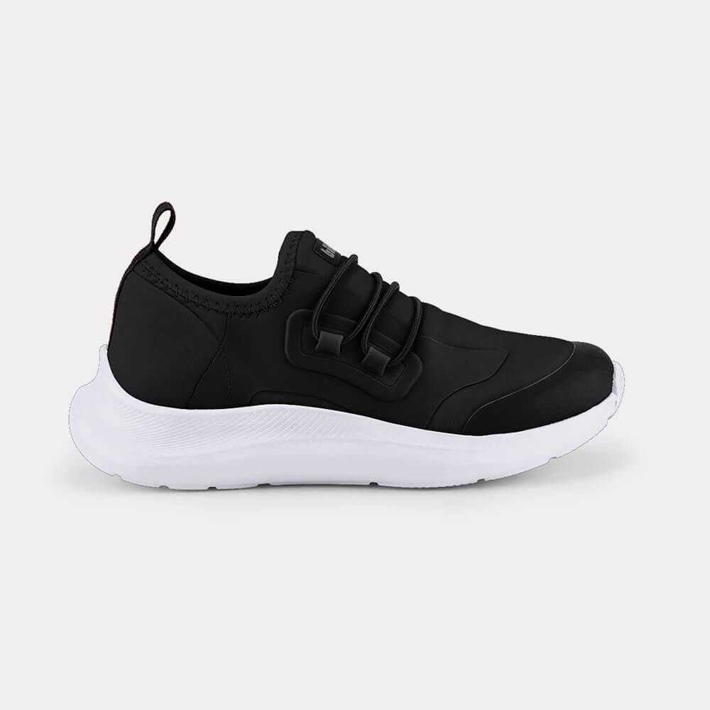 Tênis Infantil Bibi Action Preto com Elástico - Baby & Kids Fashion