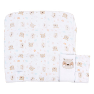 Kit Pano De Boca Gijo Borbado Urso - 03 Peças 32cm x 32cm em Oferta na Shopee