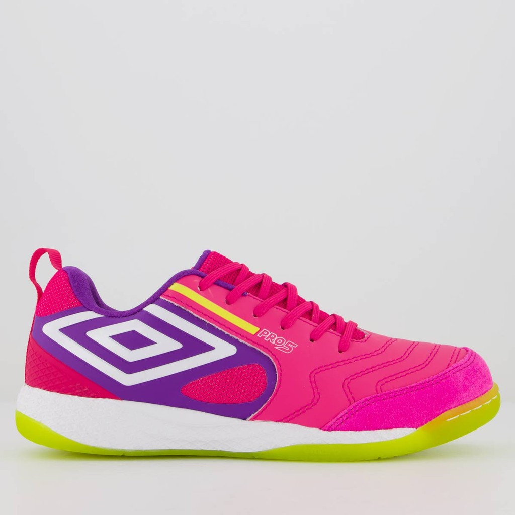 Chuteira Umbro Pro 5 Bump Futsal Rosa - Sports & Outdoors