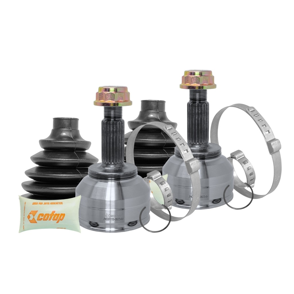 Homocinética COFAP JHC01115 Gol Fox Voyage 1.0 08 a 19 Par Completo Trava na Castanha