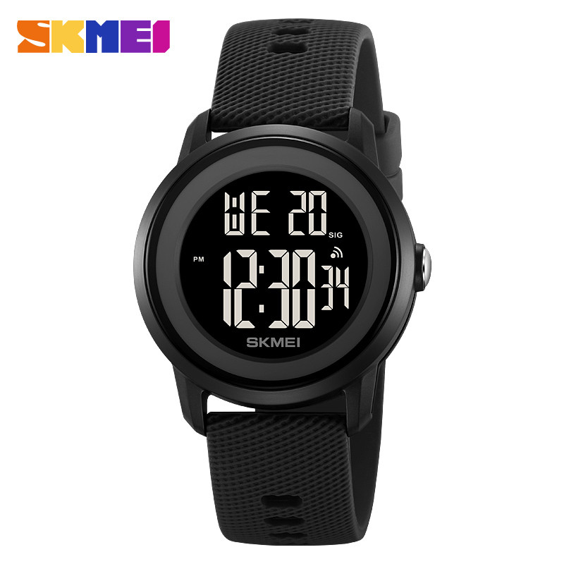 SKMEI 2218 Feminino Estudante 5Bar À Prova Dwaterproof Água Cronômetro Relógio De Pulso reloj hombre Legal Contagem Regressiva Digital Relógios Esportivos Para Homem em Oferta na Shopee