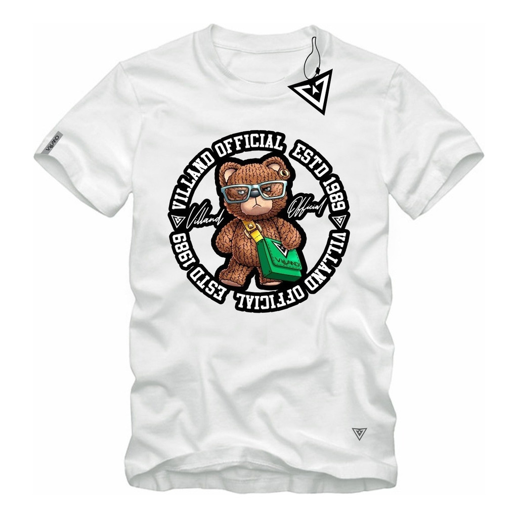 Camiseta Estampada Moda Bronx Mais Vendida Premium Villand