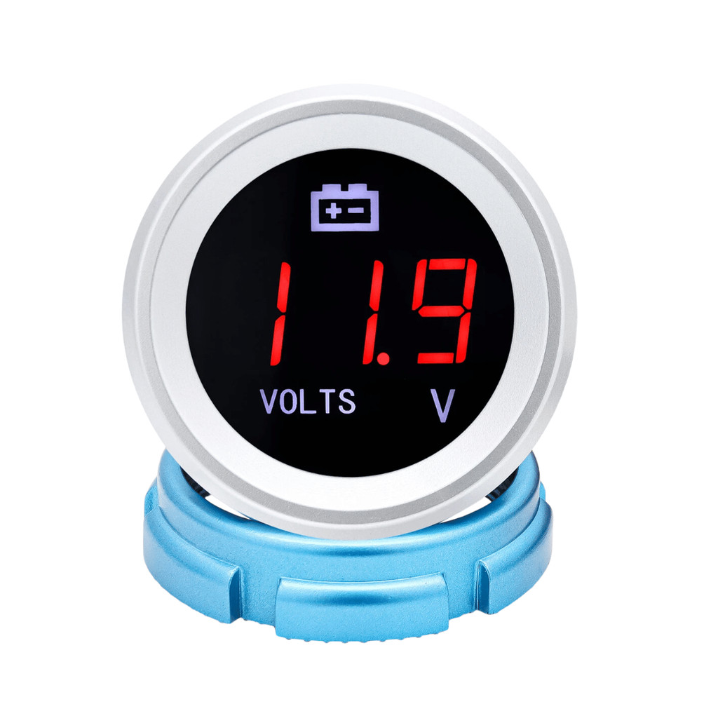 Voltímetro Analógico Universal Automotivo Carro Caminhão 12v