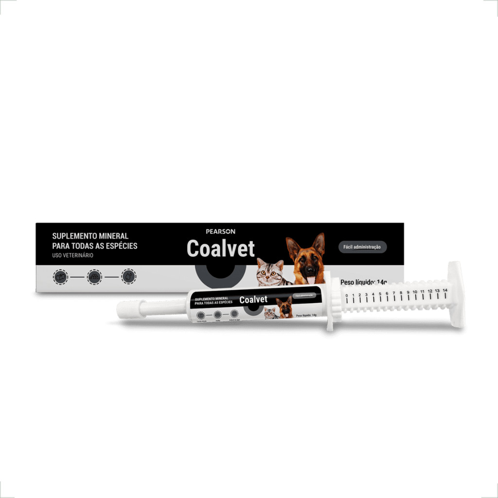 Coalvet Pearson Suplemento Mineral - Seringa 14g