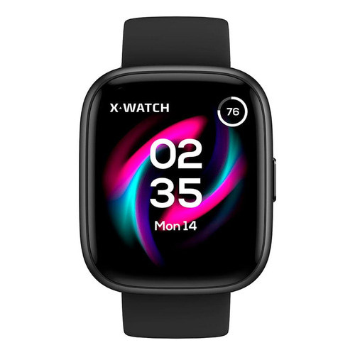 Relógio Smartwatch Inteligente Tela Full X Watch Preto Xswuqpi001 em Oferta na Shopee