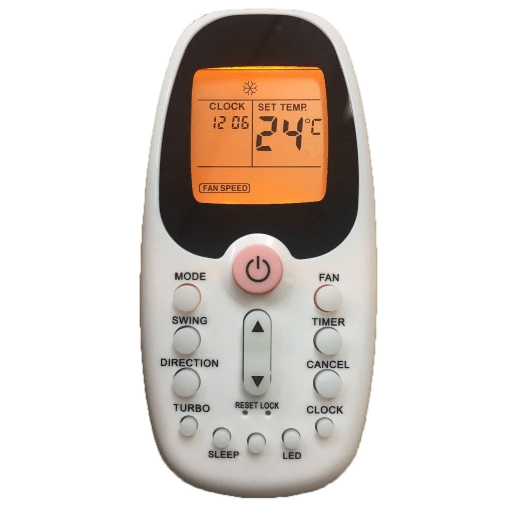 Controle Remoto Para  Ar Condicionado R06/bgce Komeco Midea Comfee C/ Luz