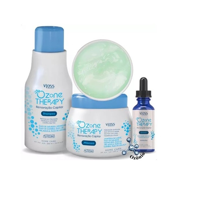 Kit Vloss Ozone Therapy 3 Produtos Home Care
