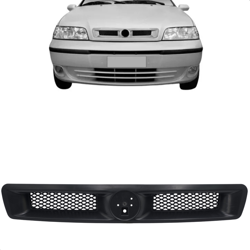 Grade Do Radiador Frontal Palio Strada 2001 Até 2003