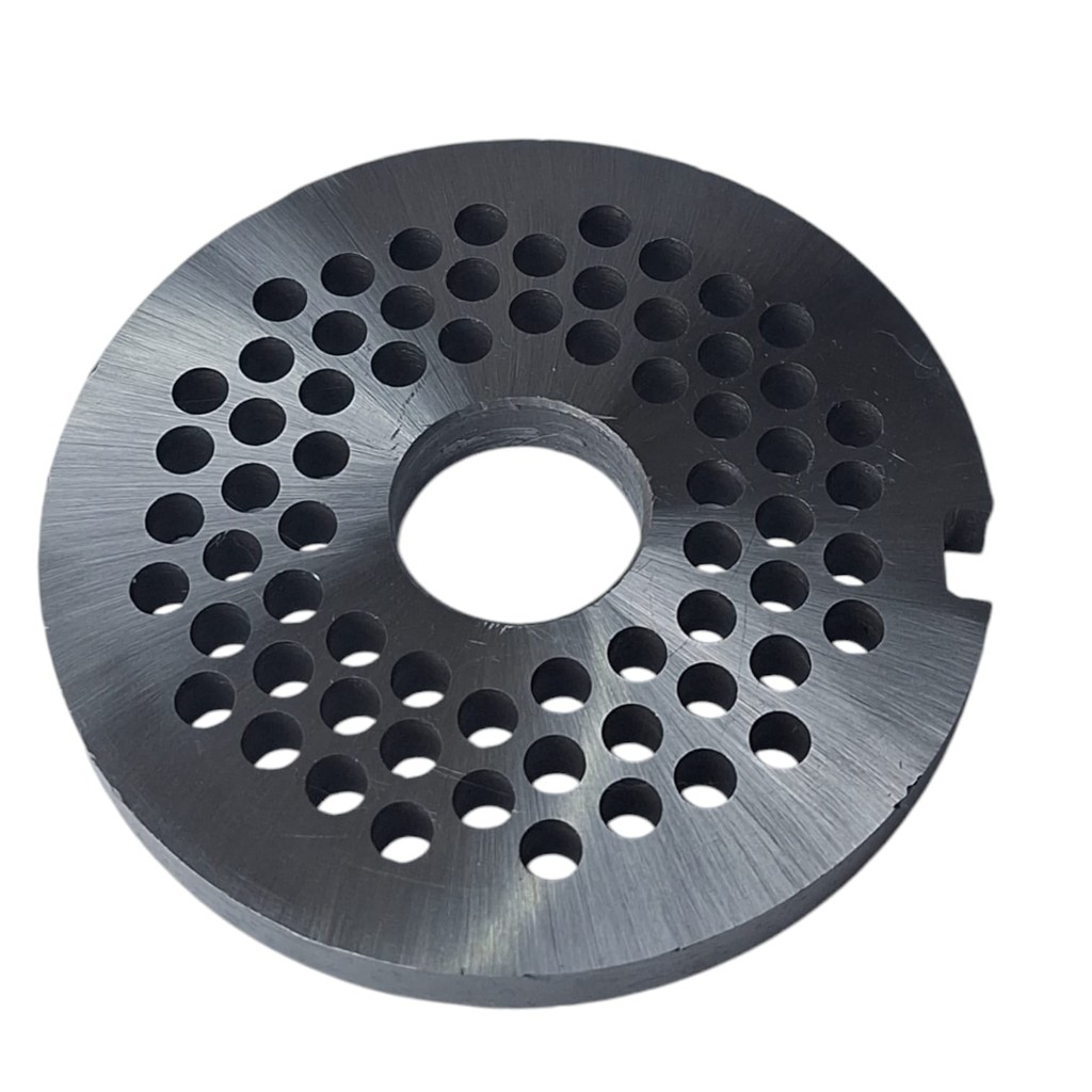 DISCO DE MOEDOR DE CARNE BOCA 98 FURO 6MM 98/06 AÇO CARBONO REDE PARA MOEDOR DE CARNE