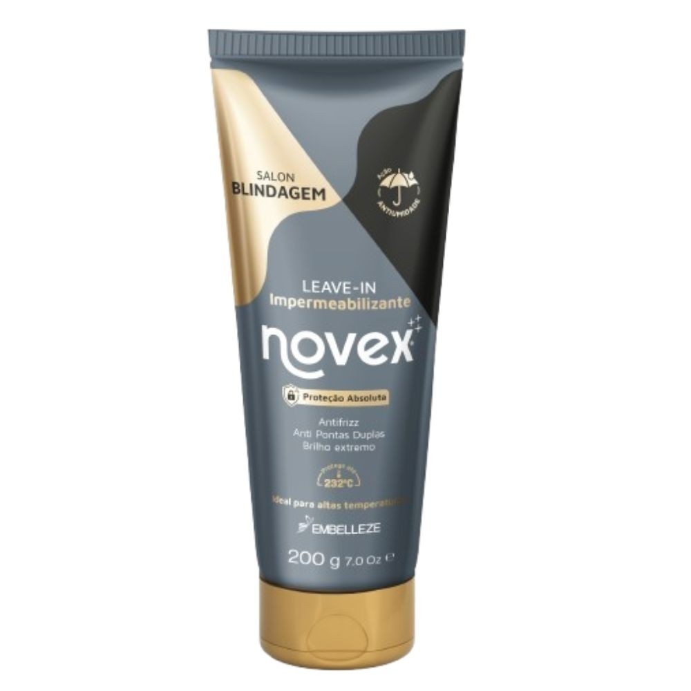 Leave-In Impermeabilizante Novex Salon Blindagem em Oferta na Shopee