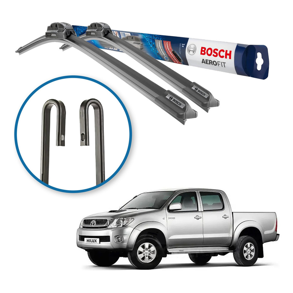 Palheta Limpador Parabrisa Original Bosch Toyota Hilux 2005 A 2015