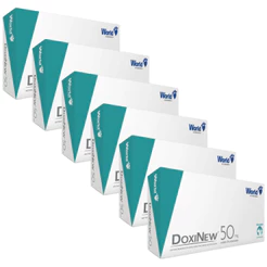 Kit 6 Doxinew 50mg Antibiótico Doxiciclina Com 14 Comprimidos World