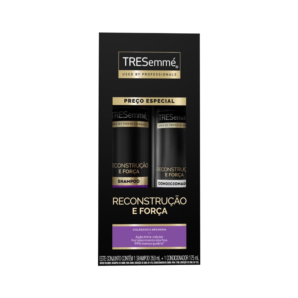 SHAMPOO + CONDICIONADOR TRESEMME 350+175ML RECONSTRUCAO E FORCA ESPECIAL em Oferta na Shopee