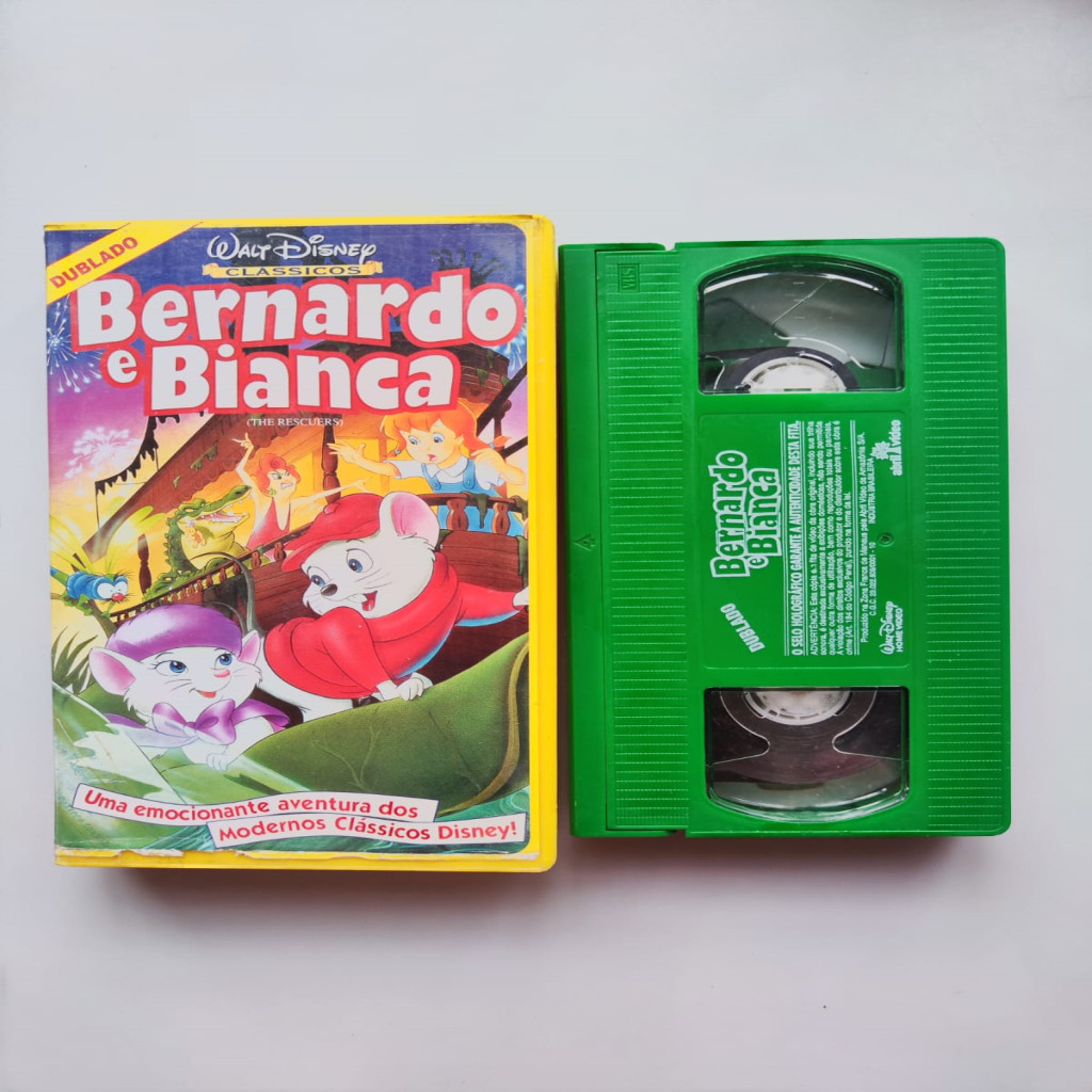 VHS Bernardo e Bianca (Original) Disney