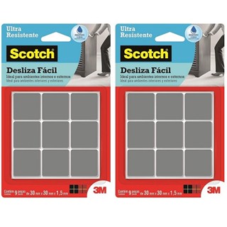 Kit com 18 Feltro Moveis ULTRA Resistente Quadrado Medio em Oferta na Shopee