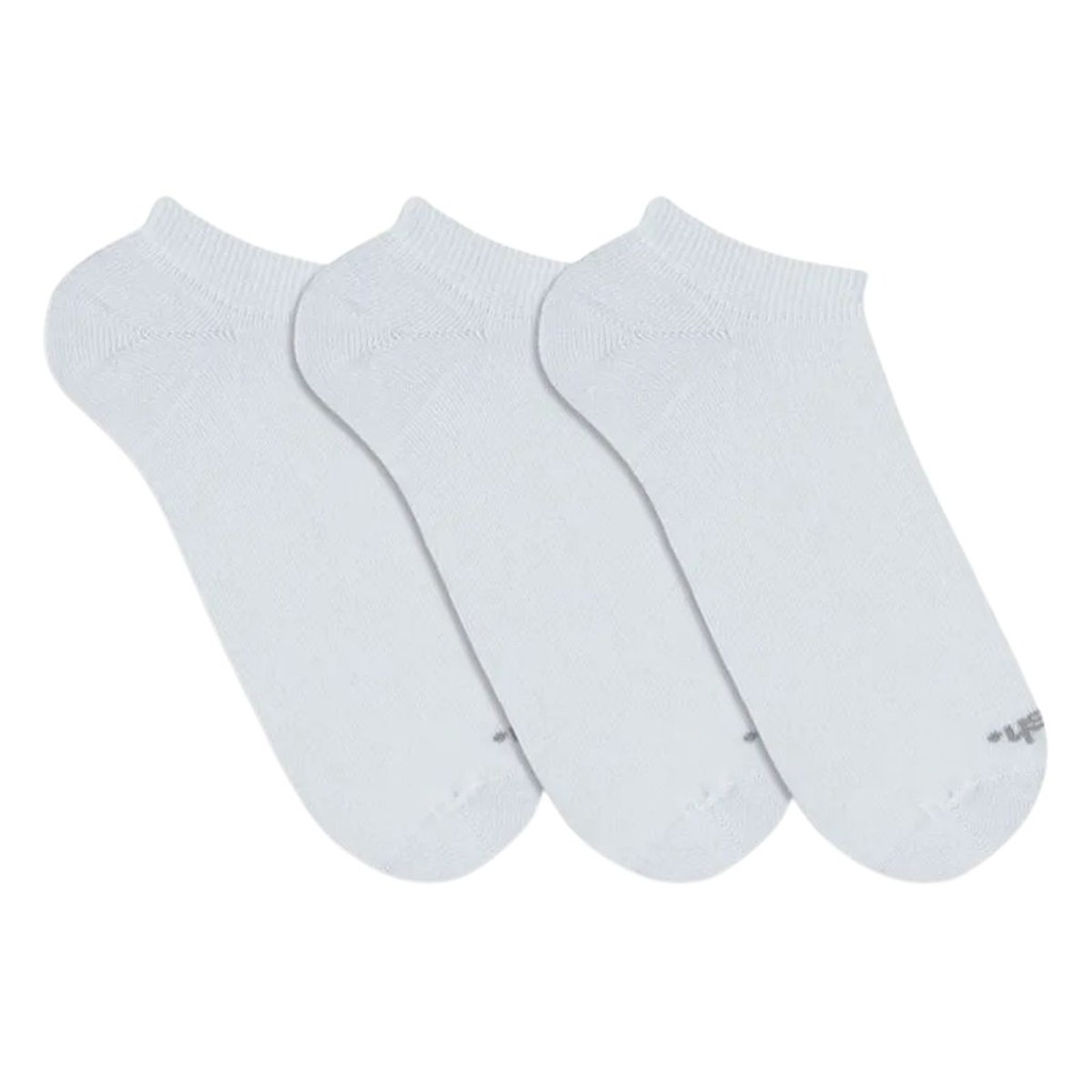 Kit 6 Pares Meias Sem Cano Lisa Confortável Algodão Mash 0m0.02