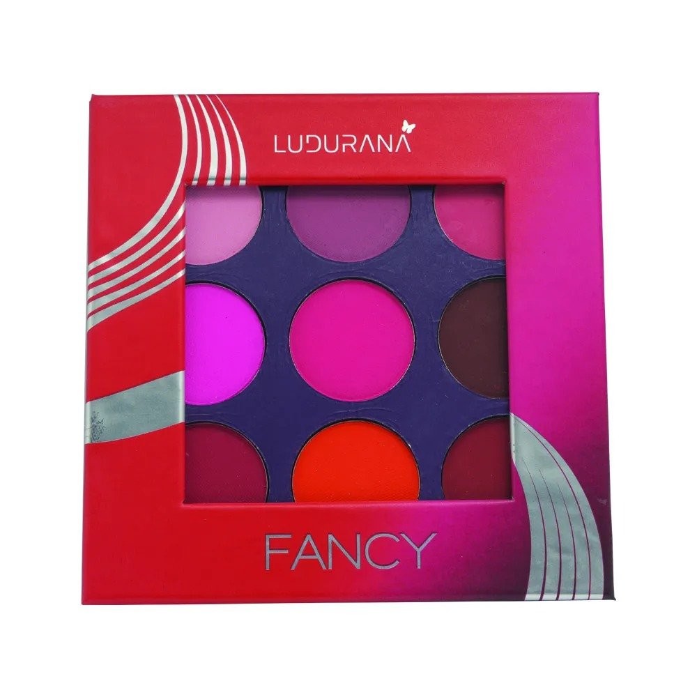 Paleta De Sombras Ludurana 09 cores Fancy B00245