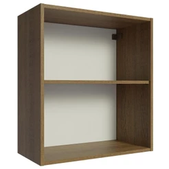 Armário Aéreo 60 Cm Com 2 Nichos Abertos Rustic