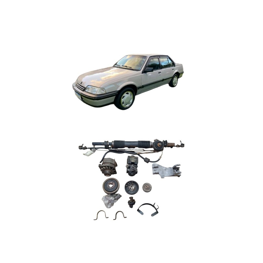 Kit Hidráulica Completo Gm Monza Gl Tubarão 1991 A 1995