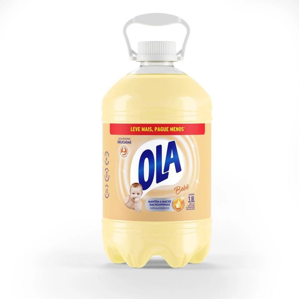 Lava Roupas Ola Bebê 3,8L