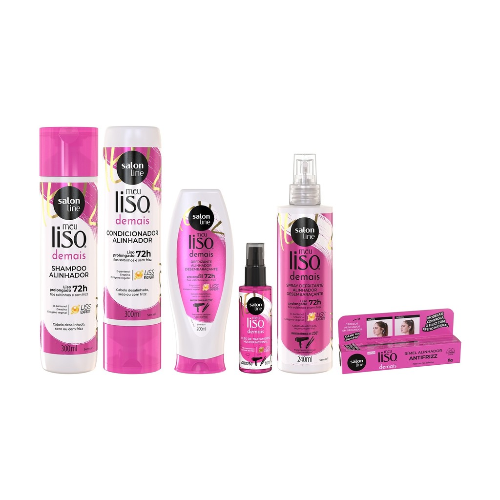 Kit tchau Frizz com Meu Liso Demais - Beauty