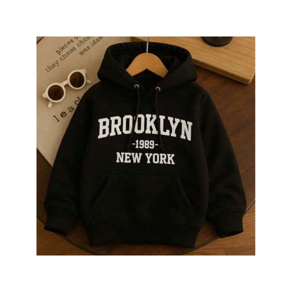 Moletom Canguru Confortável Casual Especial Modelo: "Brooklyn 1988"- Promoção e Novidade Especial