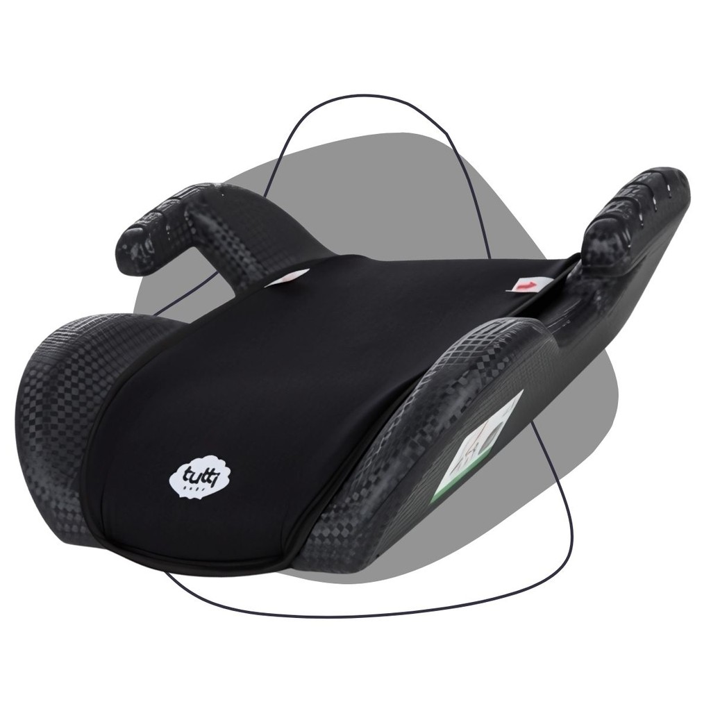 Assento de Elevação Tutti Baby Preto Uppy