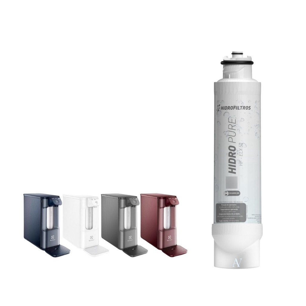 Refil Compatível Pure Electrolux Pe12a Pe12b Pe12g Cor Branco em Oferta na Shopee