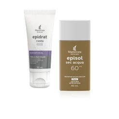 Kit Epidrat Rosto Acqua + Episol Sec Acqua tom claro FPS60