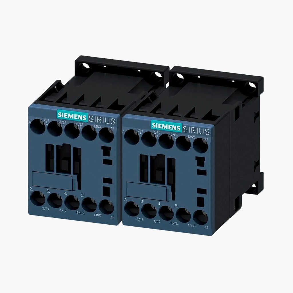 Kit 2 Contatores De Potência Tripolar 12A 24V 1Na Siemens em Oferta na Shopee