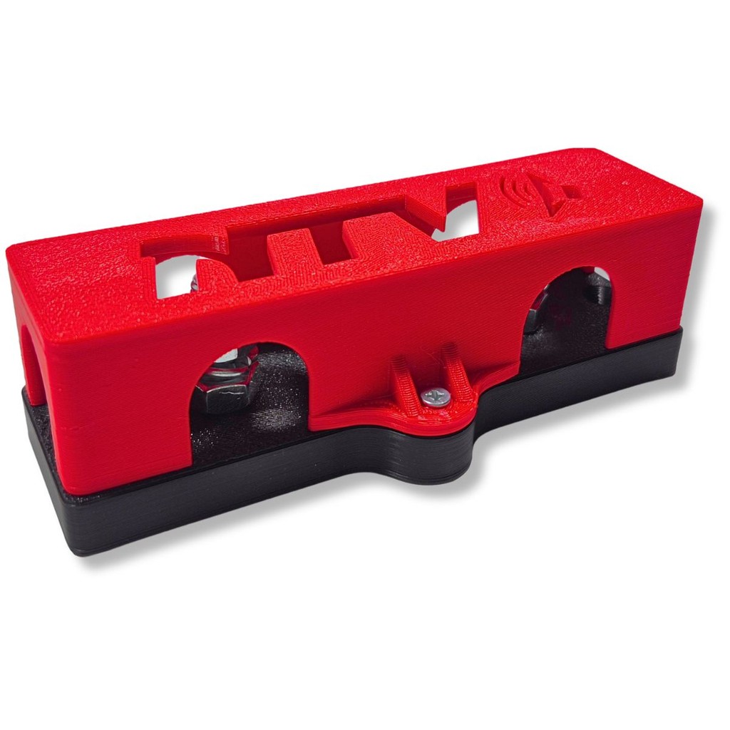 PORTA FUSIVEL FACA GRANDE SOM AUTOMOTIVO BARRAMENTO 3 VIAS COM TAMPA NTV