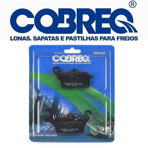 Pastilha De Freio Dianteira Yamaha Ybr 150 Factor Ed - Cobreq N-1788 em Oferta na Shopee