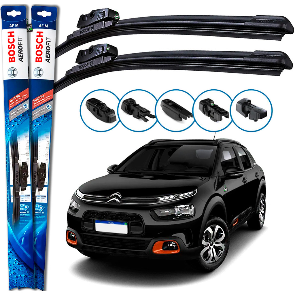 Par Palheta Limpador Parabrisa C4 Cactus 2019 2020 2021 2022 2023 2024 Bosch