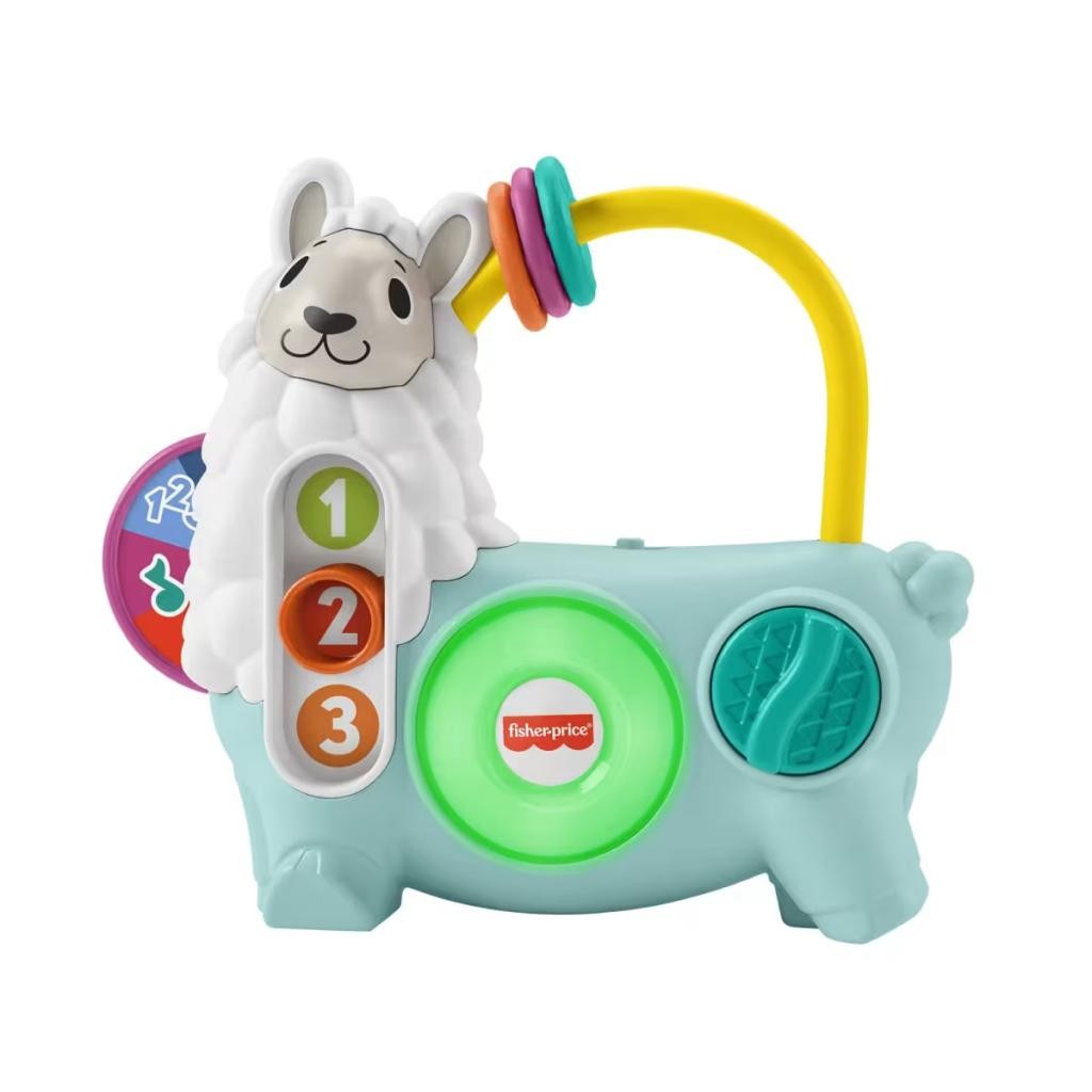 Lhama Atividades Divertidas Linkimals Fisher-Price - Aprendizado Sensorial e Interativo
