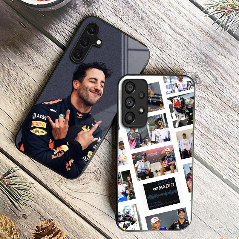 daniel ricciardo Vidro Caso De Telefone Para Samsung Galaxy A14 A16 A30 A22 A32 A33 A34 A40 A42 A55 4G A52 A53 A54 A70 A