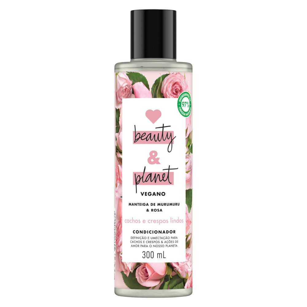 Condicionador Love Beauty and Planet Cachos e Crespos Lindos 300ml - Beauty
