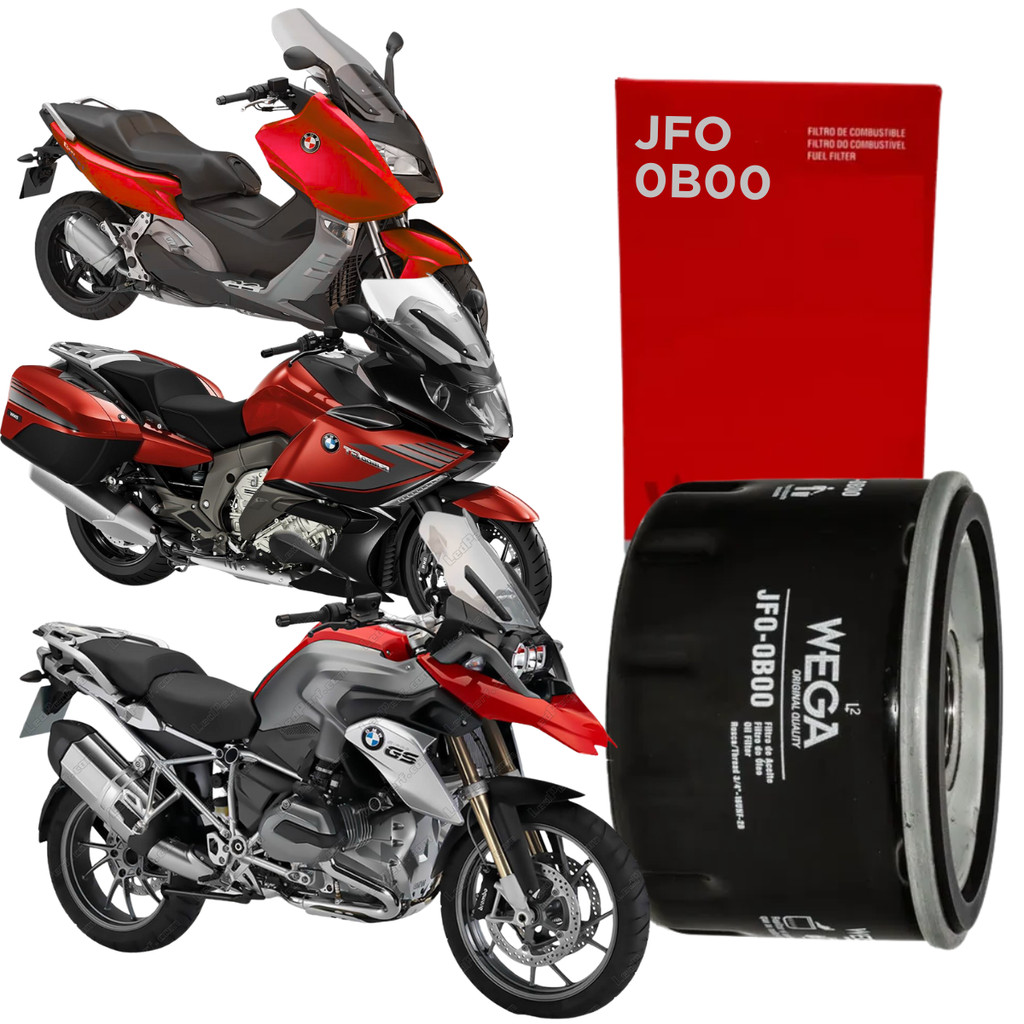 Filtro De Óleo Bmw C600 C650 F700 F800 F850 K1600 R1200 R12 Wega em Oferta na Shopee