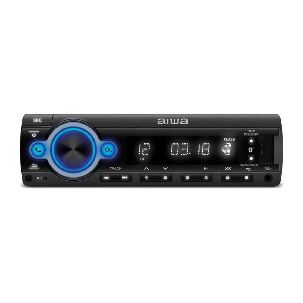 Rádio para Carro Bluetooth Aiwa AWS-CA-D-01 Som Automotivo