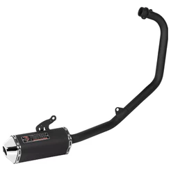 Escapamento CB Twister 300F Ano 2023-2024-2025-2026 Mini Tri Oval F1 Fortuna
