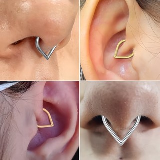 Piercing Argola Gota Segmento Articulado Septril, Rook, Conch, Nariz em Oferta na Shopee