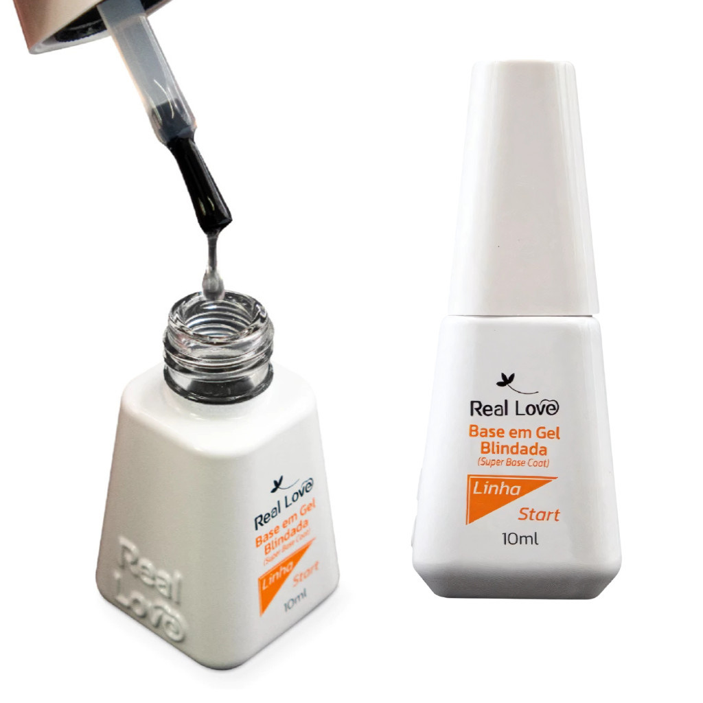Base em Gel Blindada Linha Start 10ml - Real Love em Oferta na Shopee