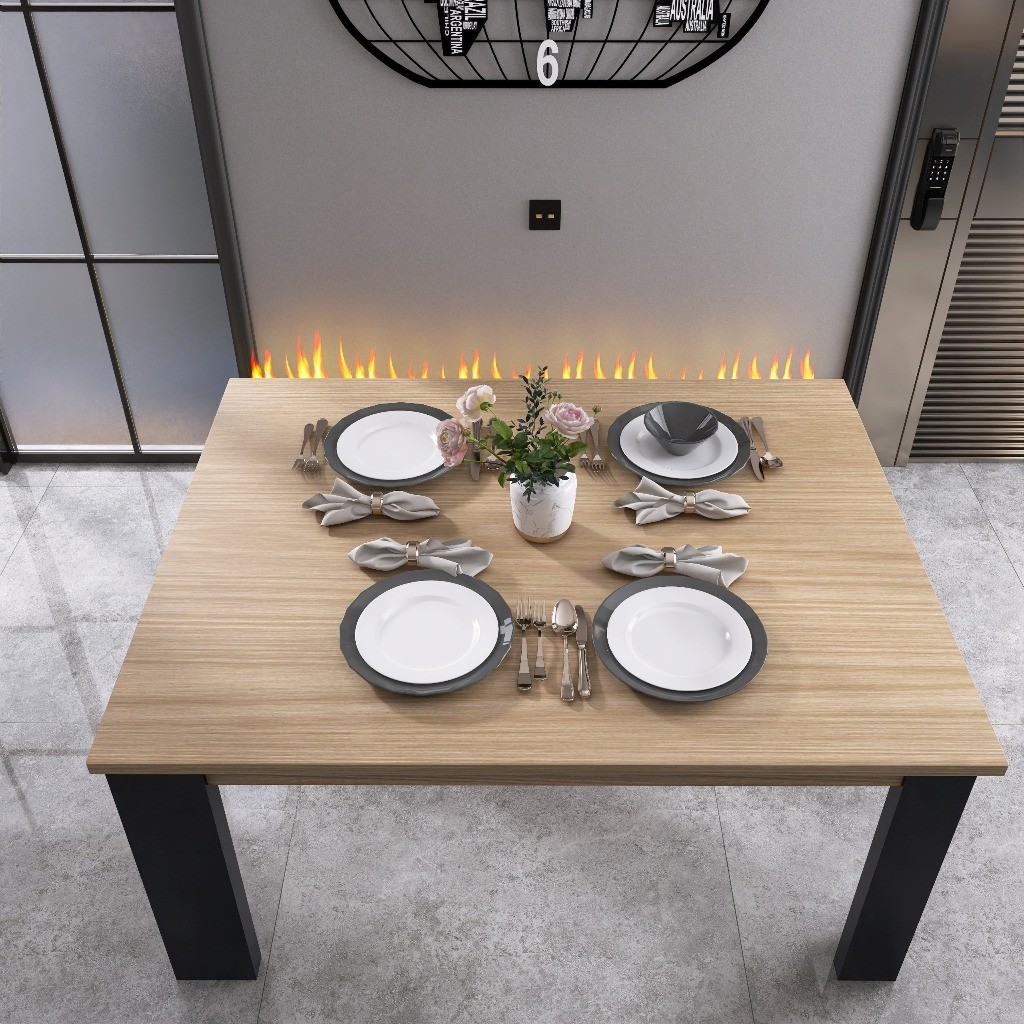 Mesa para Sala de Jantar – Formato Retangular - Tamanhos · foto 2