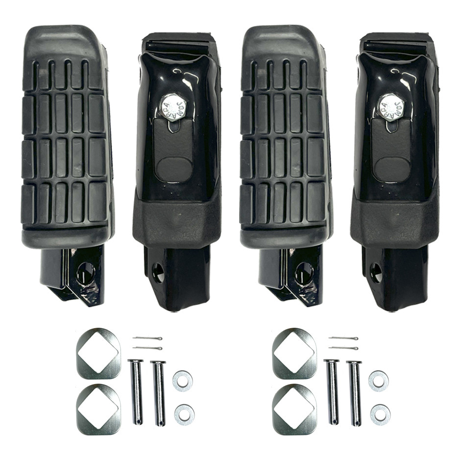 Pedaleira Cb300 Cbx250 Twister Tras. Diant. Conj. 4 Peças em Oferta na Shopee