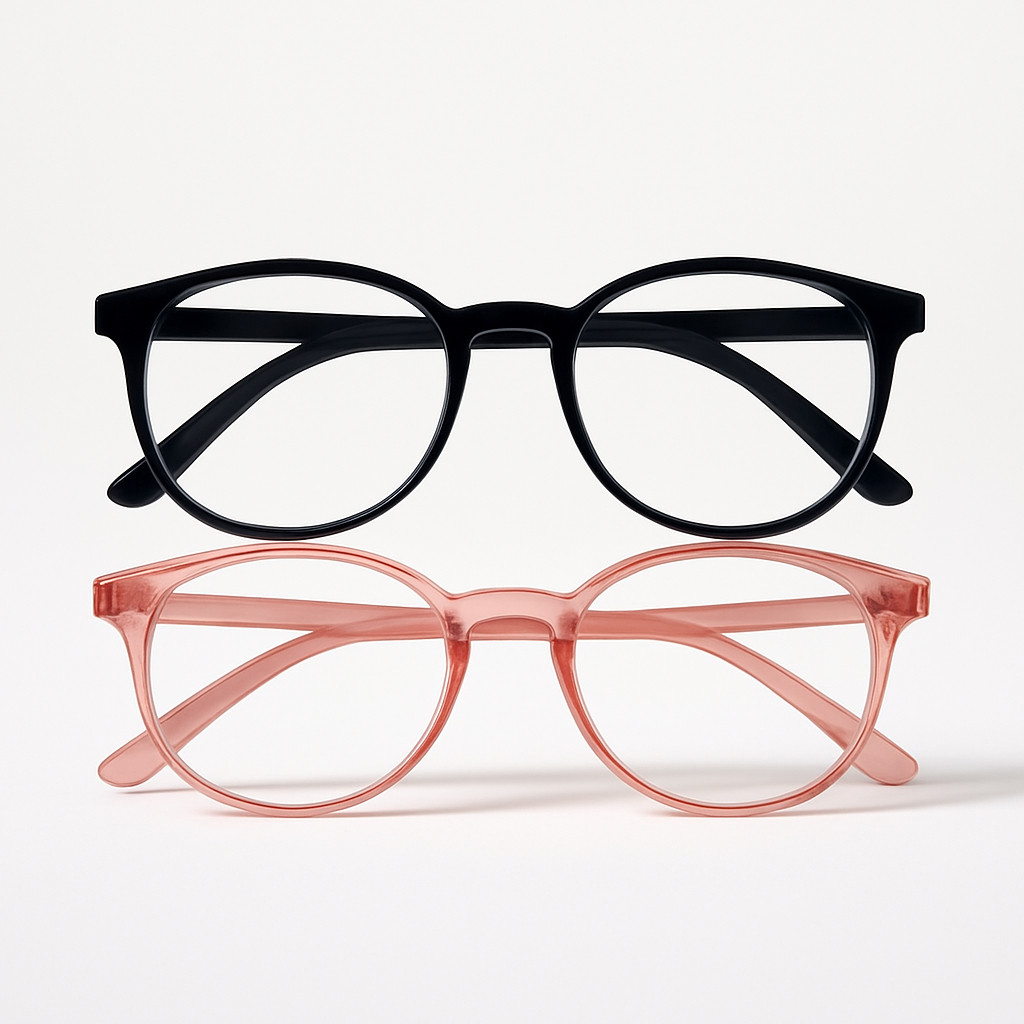 Óculos de Grau Redondo Leitura e Descanso – Unissex, Armação Leve e Resistente - Escolha Modelo em Oferta na Shopee